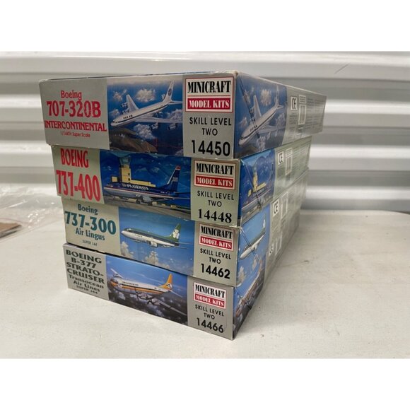 Minicraft Boeing 737-400 Us Airways, Boeing B-377 Stratocruiser, Boeing 707 Lot4 - Picture 9 of 9